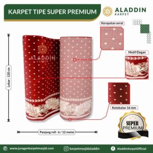 Karpet Turki Super Premium 15mm