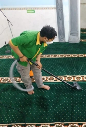 manfaat karpet masjid