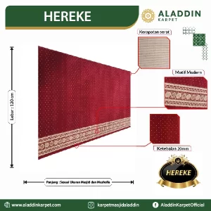 Karpet masjid turki tipe hereke aladdinkarpet.com
