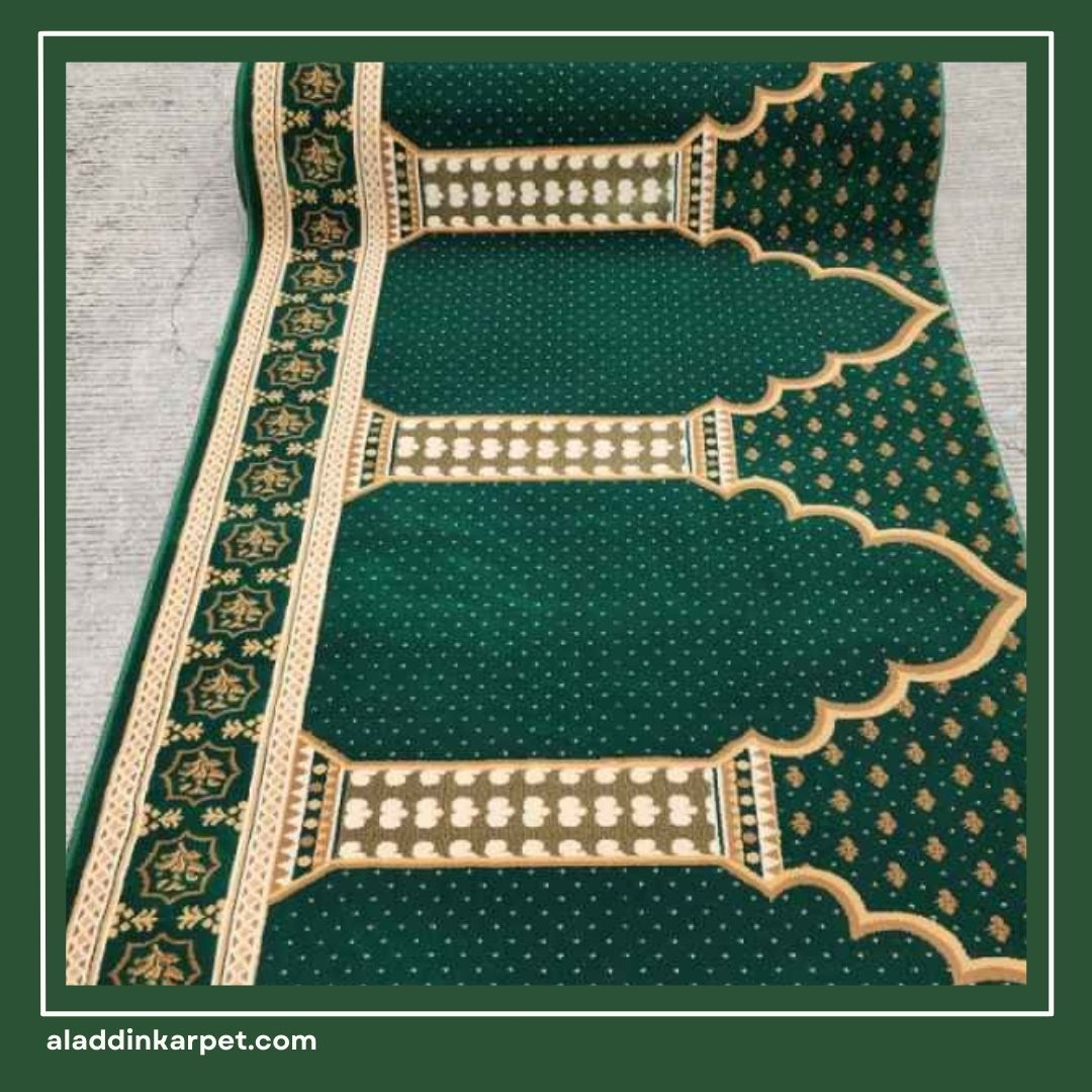 Karpet Hijau Masjid Mewah