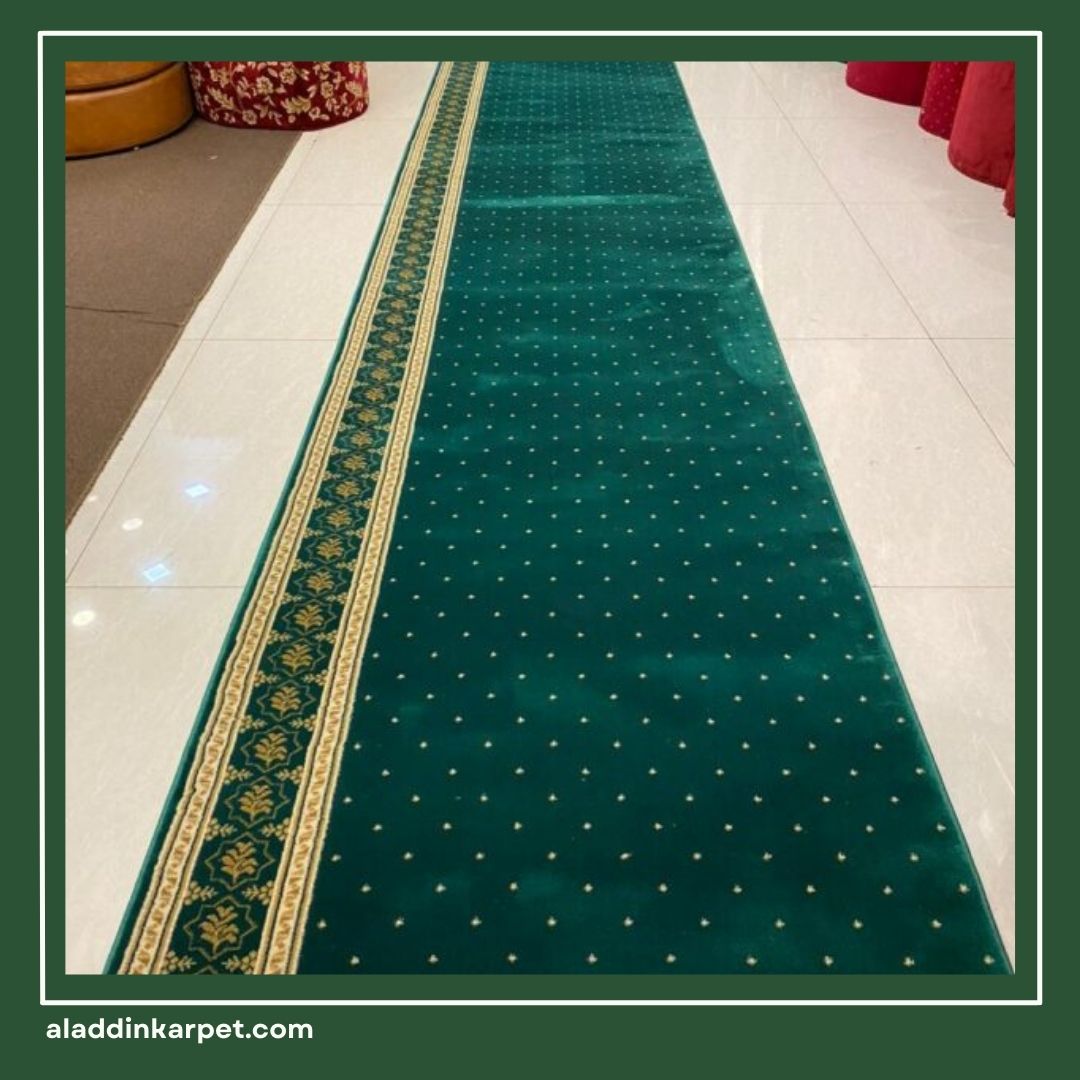 Karpet Hijau Masjid Mewah