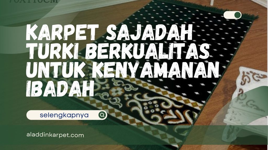 Karpet Sajadah Turki